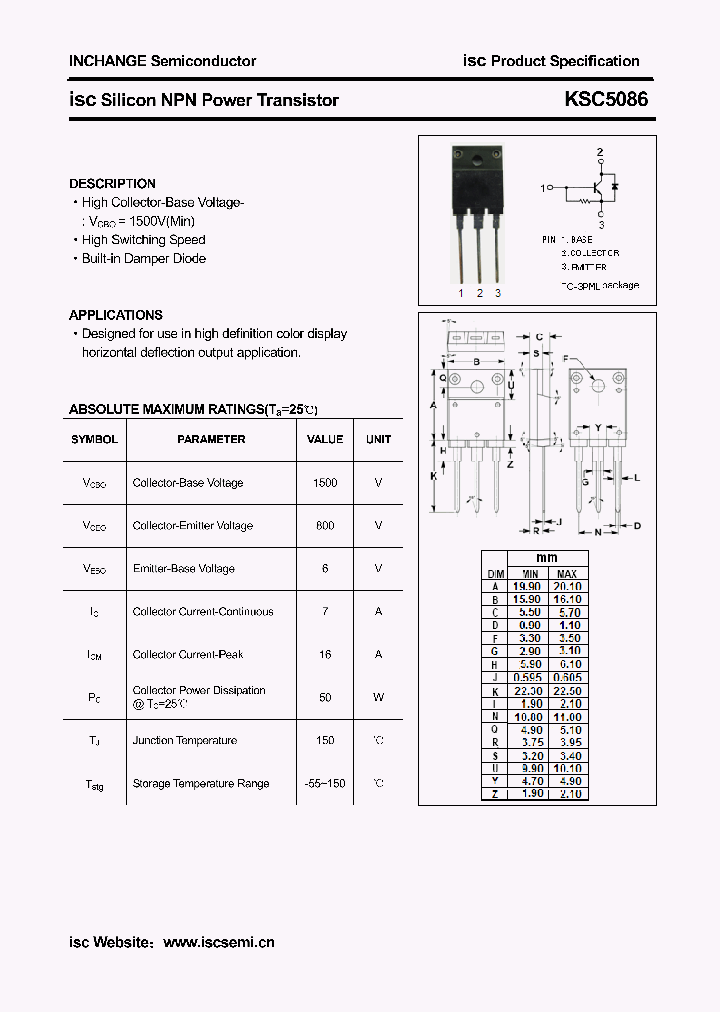 KSC5086_4355516.PDF Datasheet