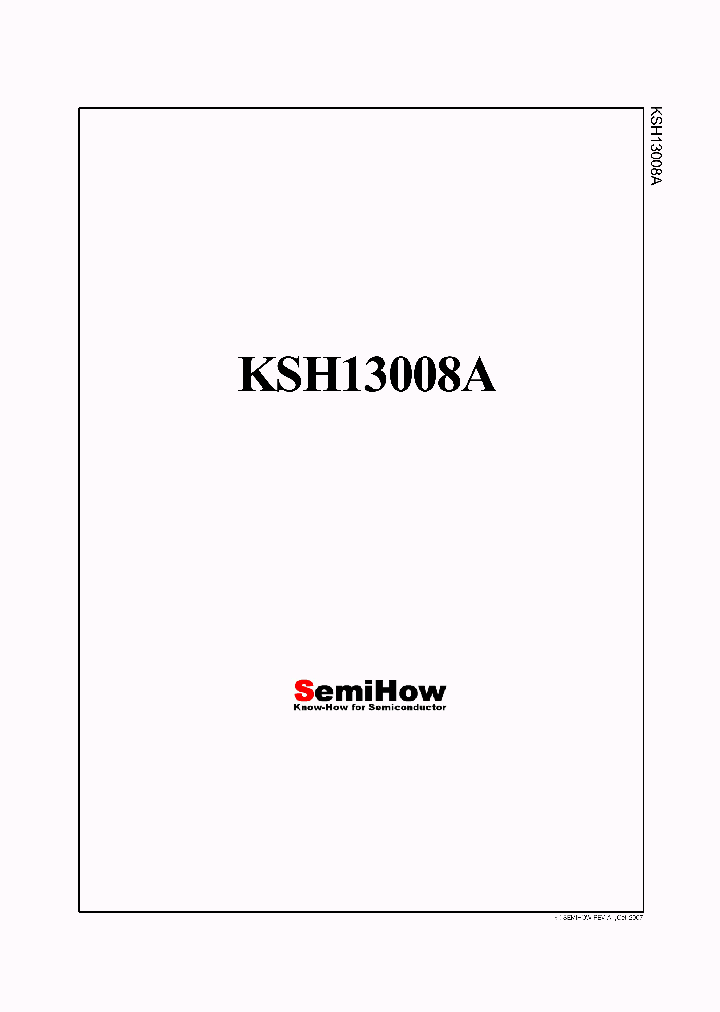 KSH13008A_4635495.PDF Datasheet