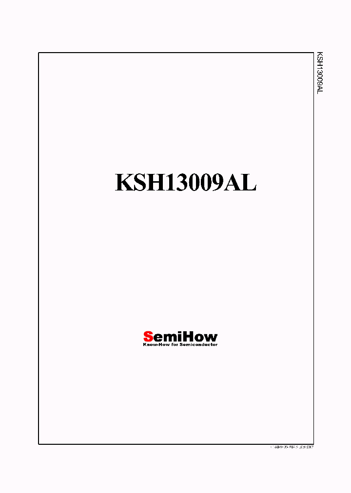 KSH13009AL_4635500.PDF Datasheet