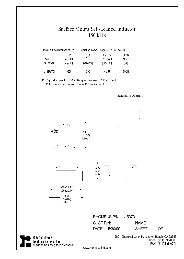 L-15373_4493475.PDF Datasheet