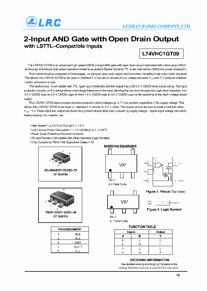 L74VHC1GT09DTT1_4438668.PDF Datasheet