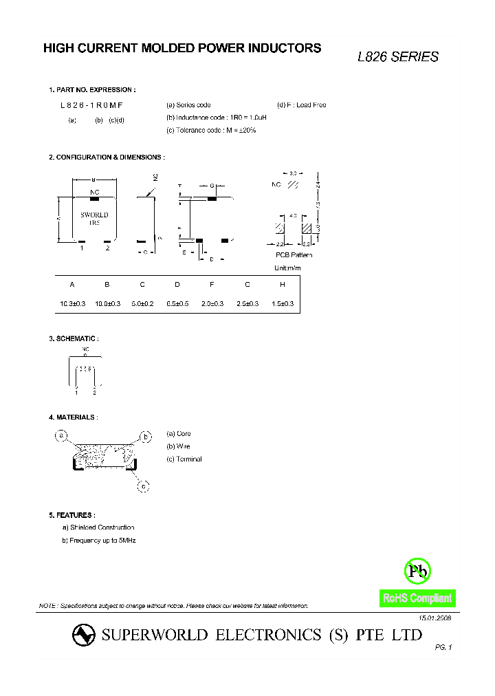 L826-4R7MF_4498054.PDF Datasheet