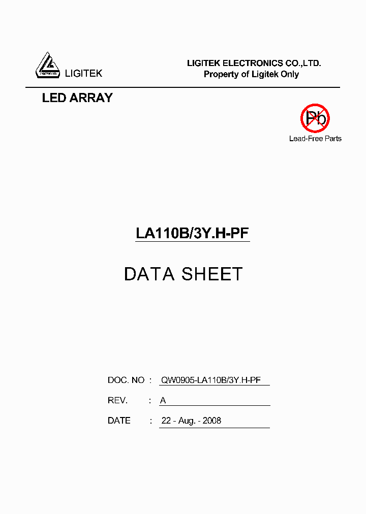 LA110B-3YH-PF_4790502.PDF Datasheet