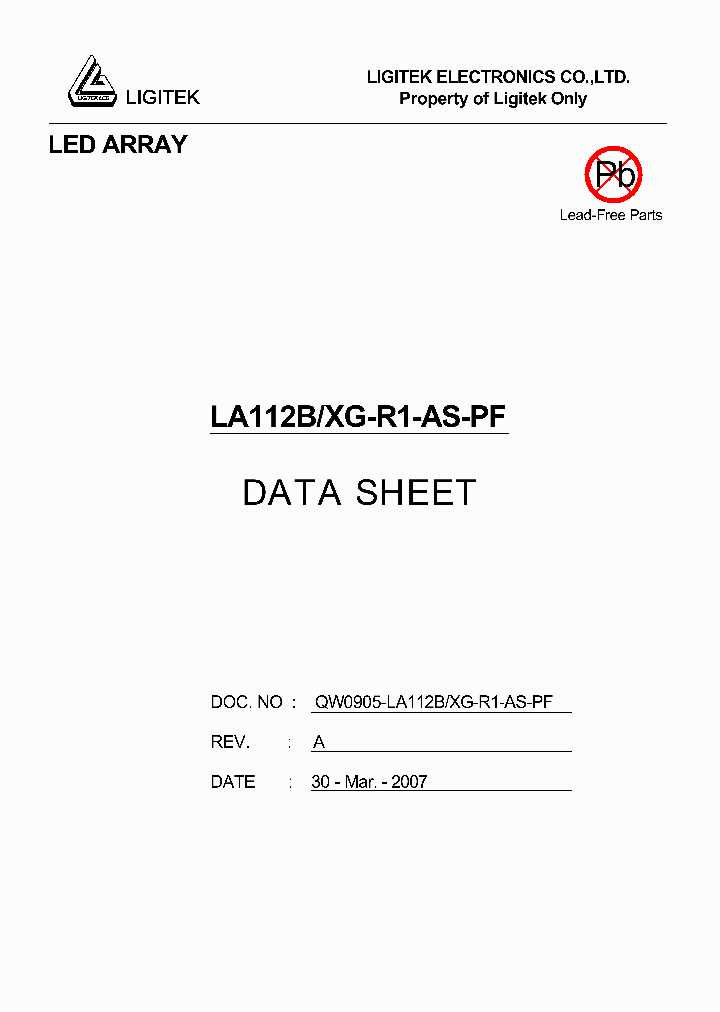 LA112B-XG-R1-AS-PF_4885893.PDF Datasheet