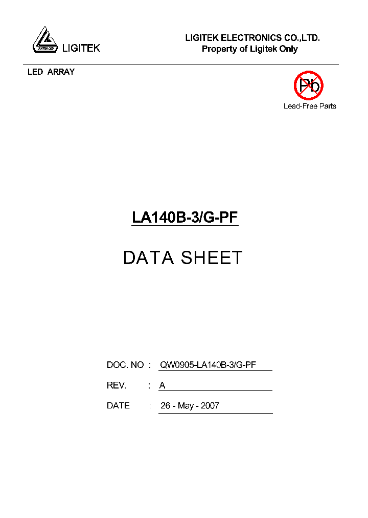 LA140B-3-G-PF_4924099.PDF Datasheet