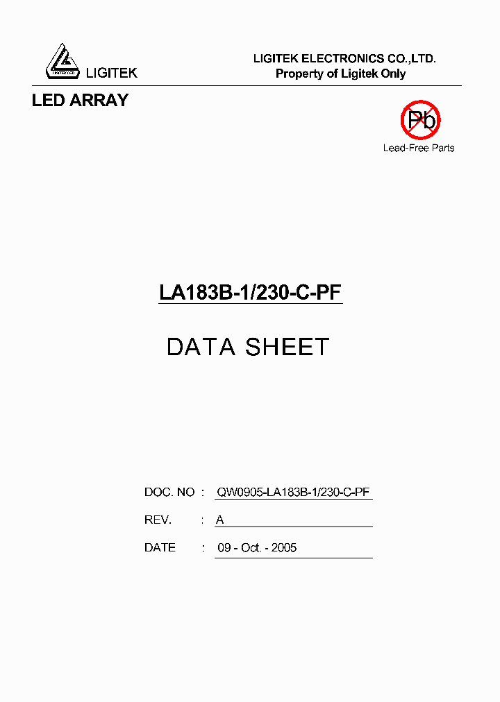 LA183B-1-230-C-PF_4643670.PDF Datasheet