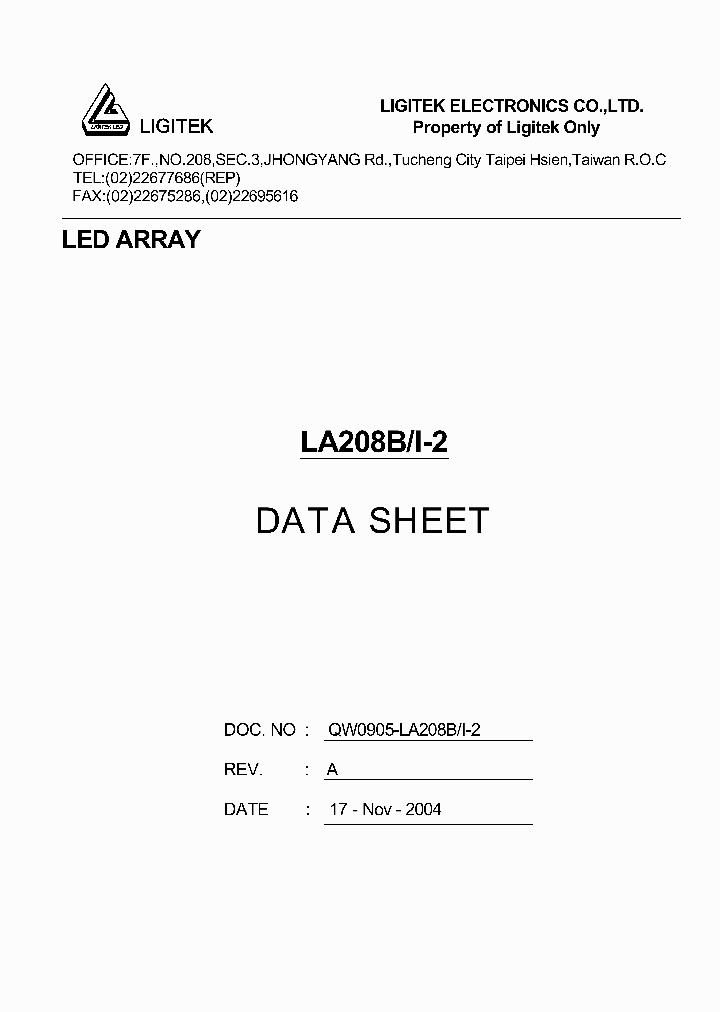 LA208B-I-2_4682684.PDF Datasheet