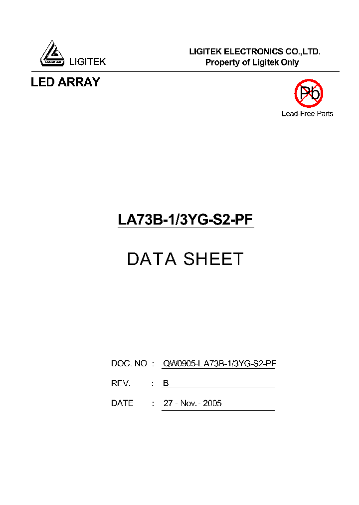 LA73B-1-3YG-S2-PF_4877710.PDF Datasheet