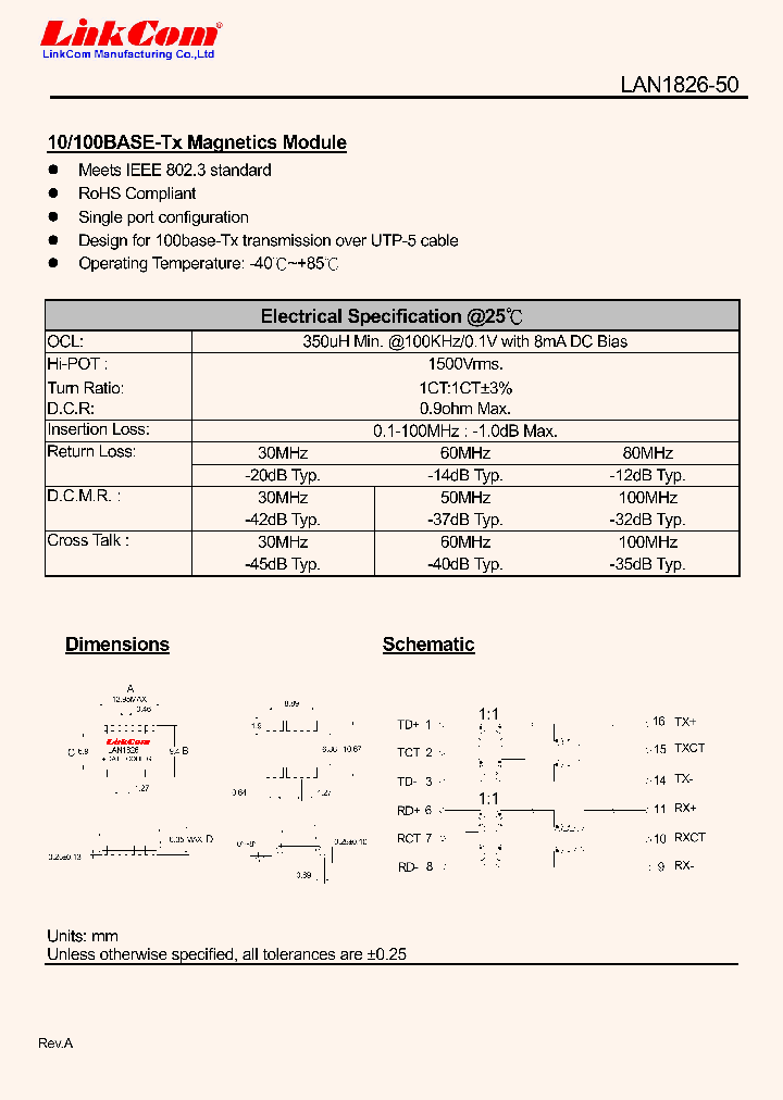 LAN1826-50_4535055.PDF Datasheet