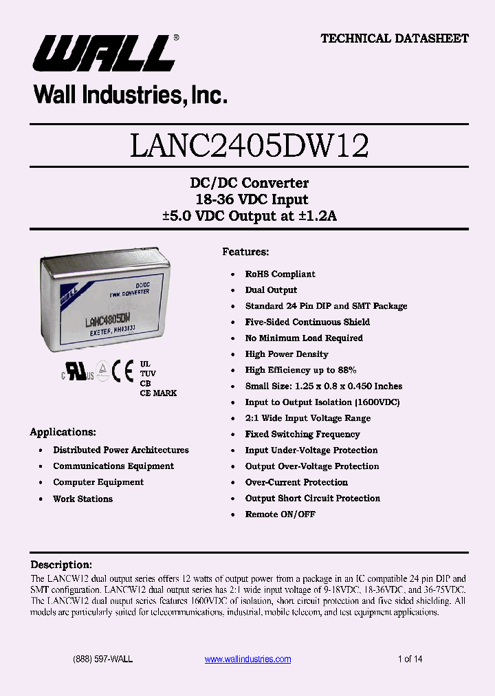 LANC2405DW12_4252723.PDF Datasheet