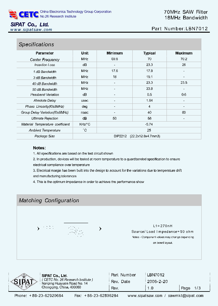 LBN7012_4490041.PDF Datasheet