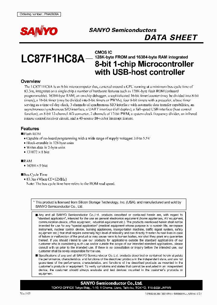 LC87F1HC8A_4420232.PDF Datasheet