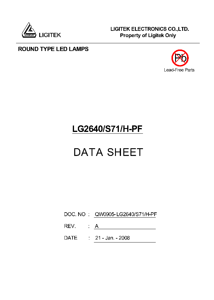 LG2640-S71-H-PF_4527306.PDF Datasheet