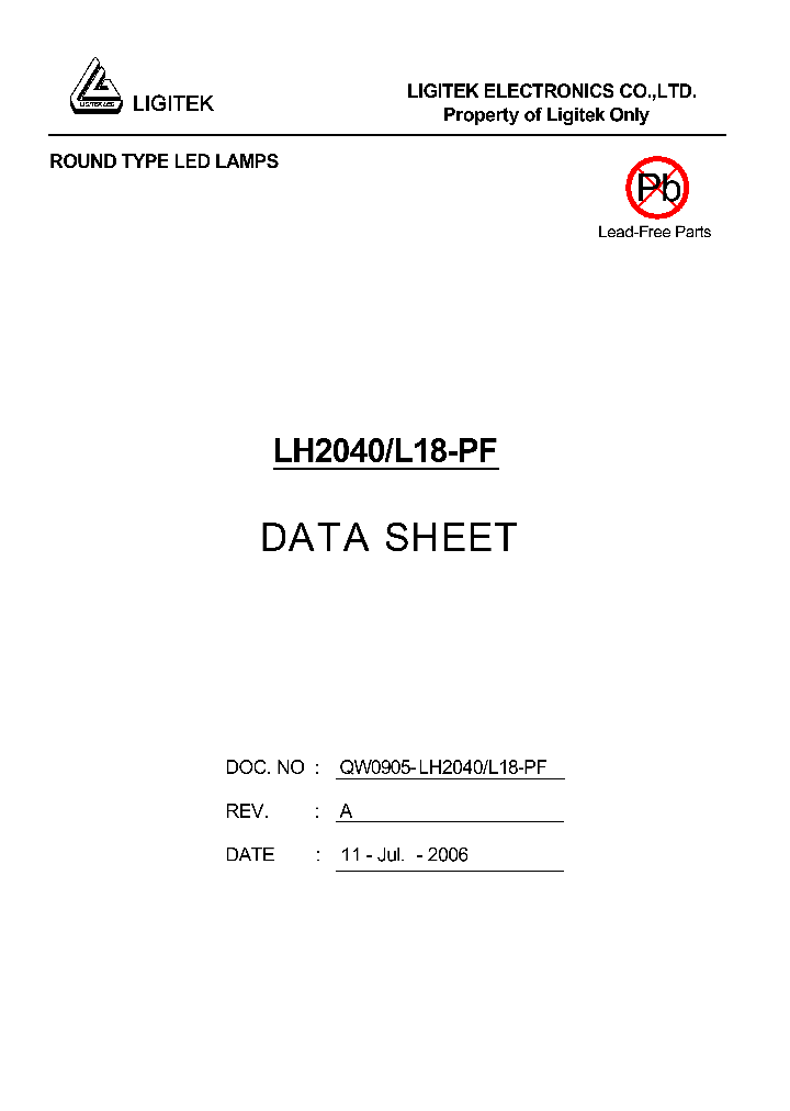 LH2040-L18-PF_4668816.PDF Datasheet