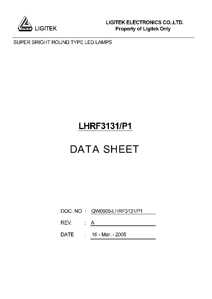 LHRF3131-P1_4593740.PDF Datasheet