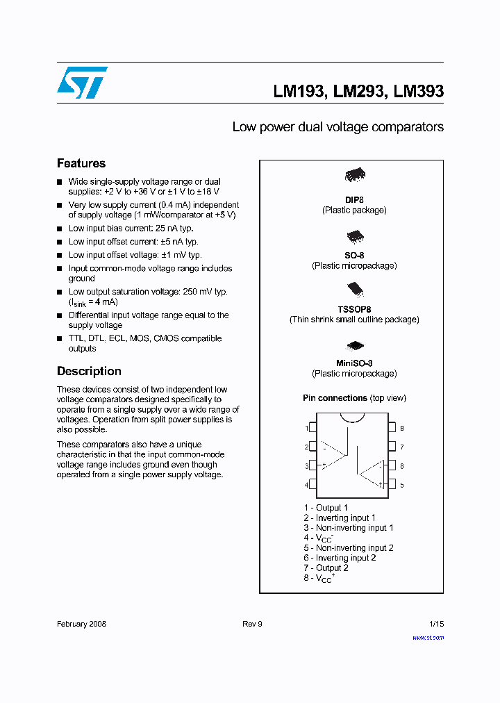 LM393YDT_4597557.PDF Datasheet