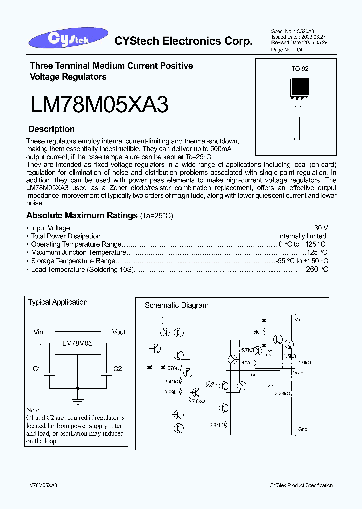 LM78M05BA3_4596514.PDF Datasheet