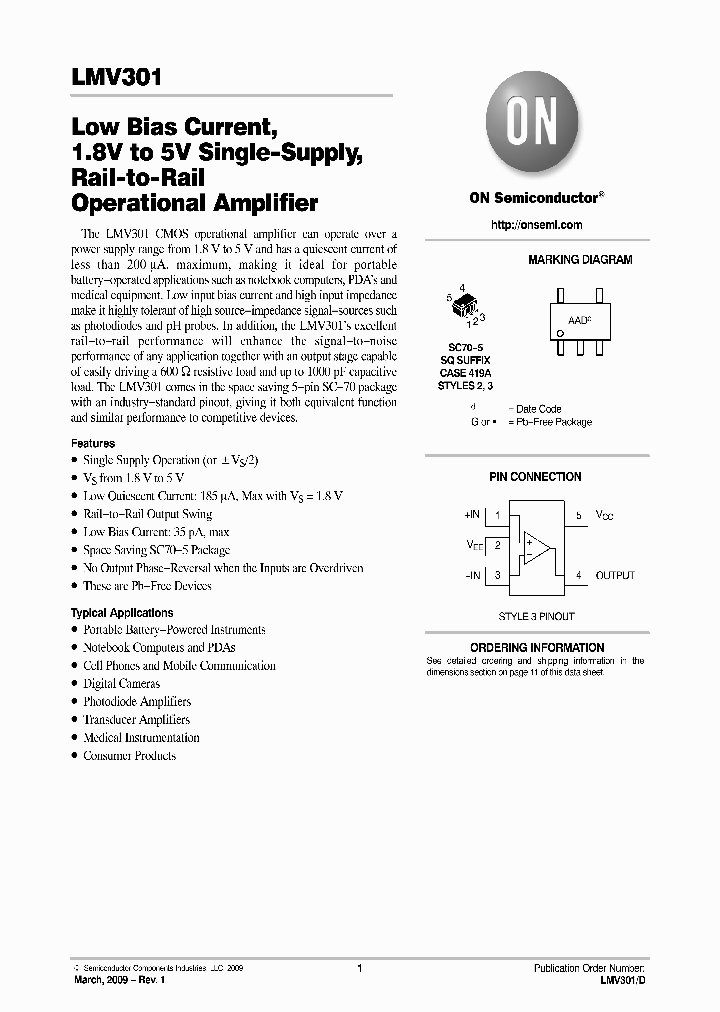 LMV301SQ3T2G_4706171.PDF Datasheet