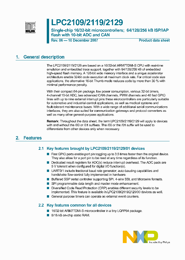 LPC2119_4586124.PDF Datasheet