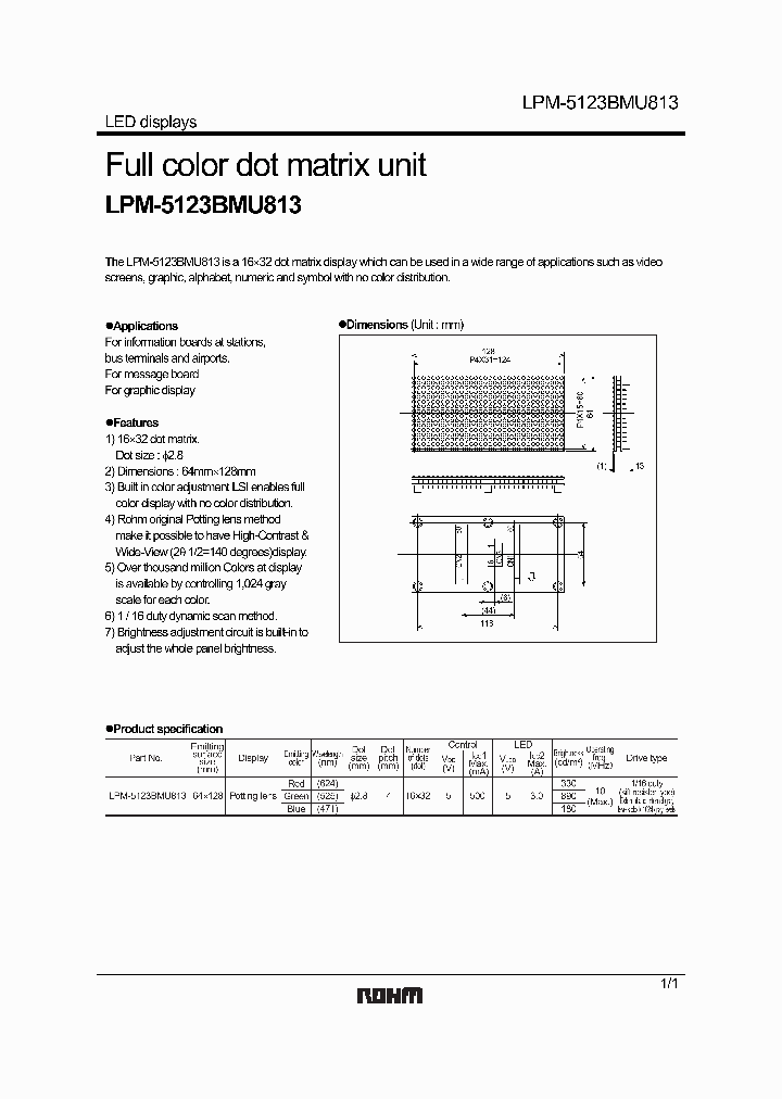 LPM-5123BMU813_4597882.PDF Datasheet