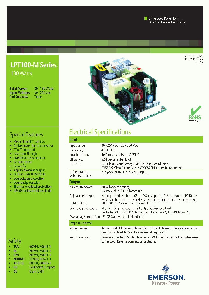 LPT100-M_4530618.PDF Datasheet