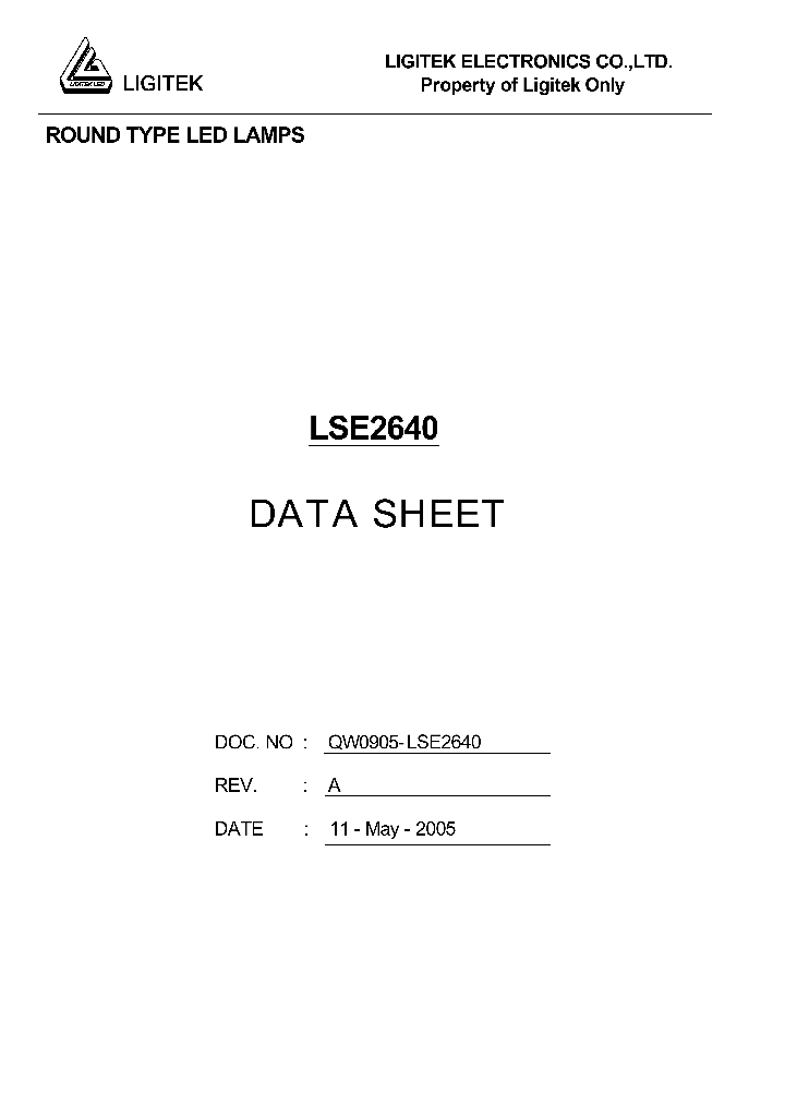 LSE2640_4548640.PDF Datasheet
