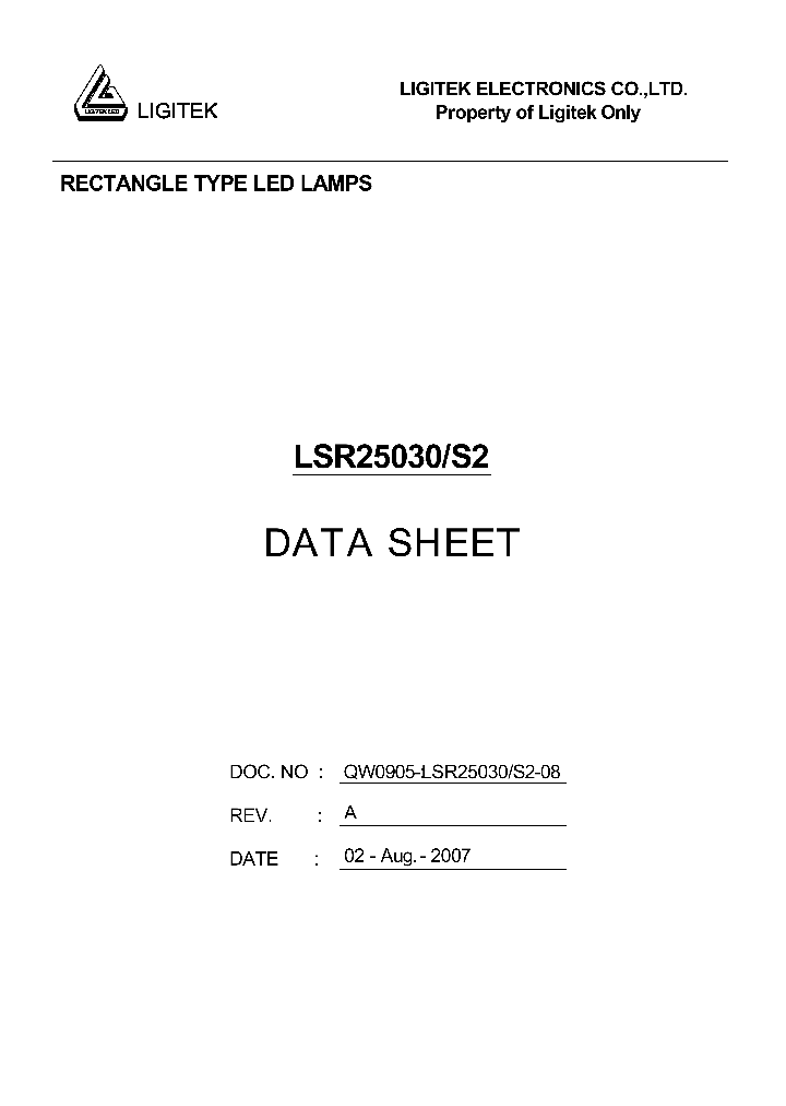 LSR25030-S2_4886925.PDF Datasheet