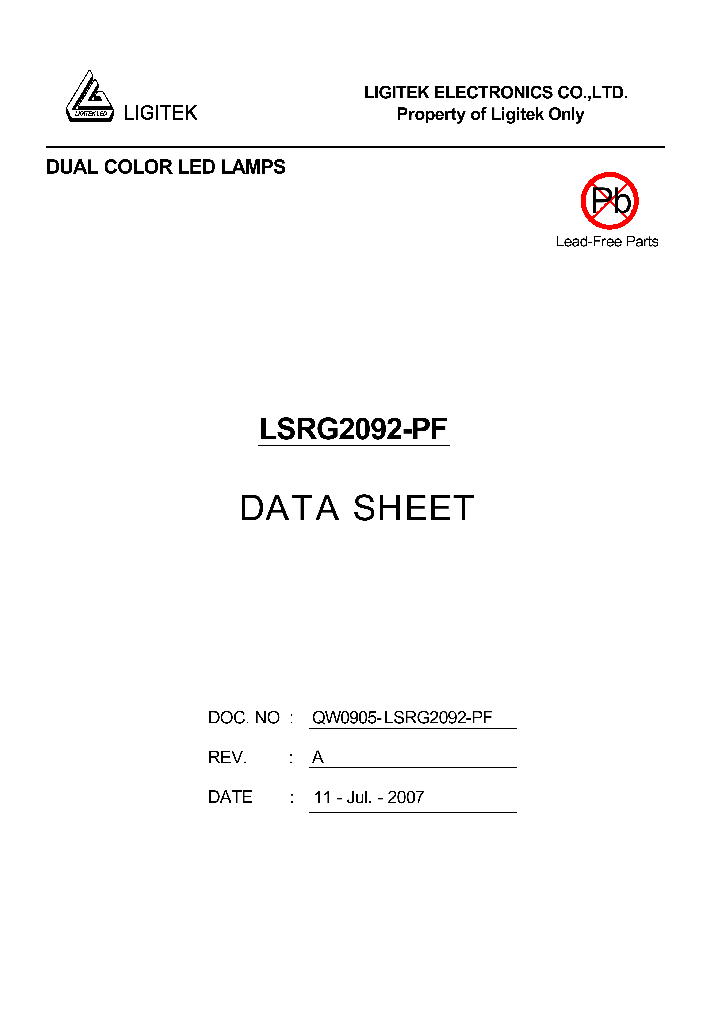LSRG2092-PF_4706610.PDF Datasheet