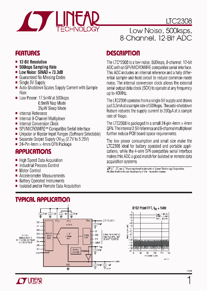 LTC2308IUFXPBF_4809780.PDF Datasheet