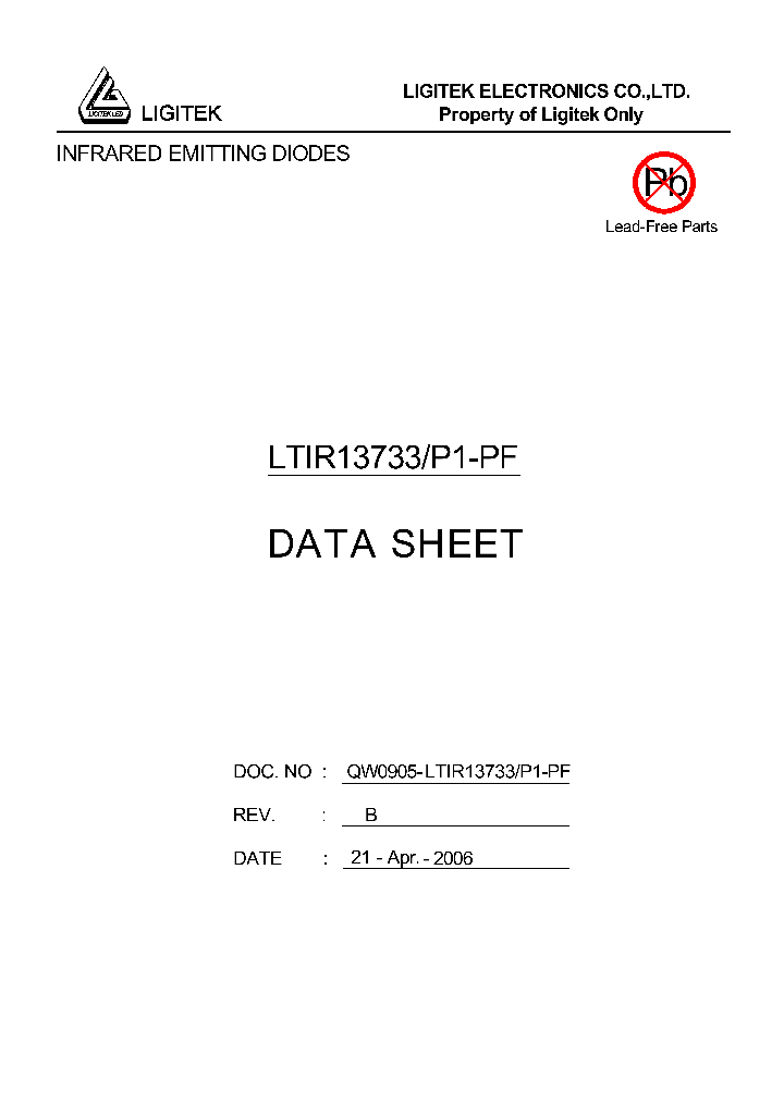 LTIR13733-P1-PF_4554981.PDF Datasheet