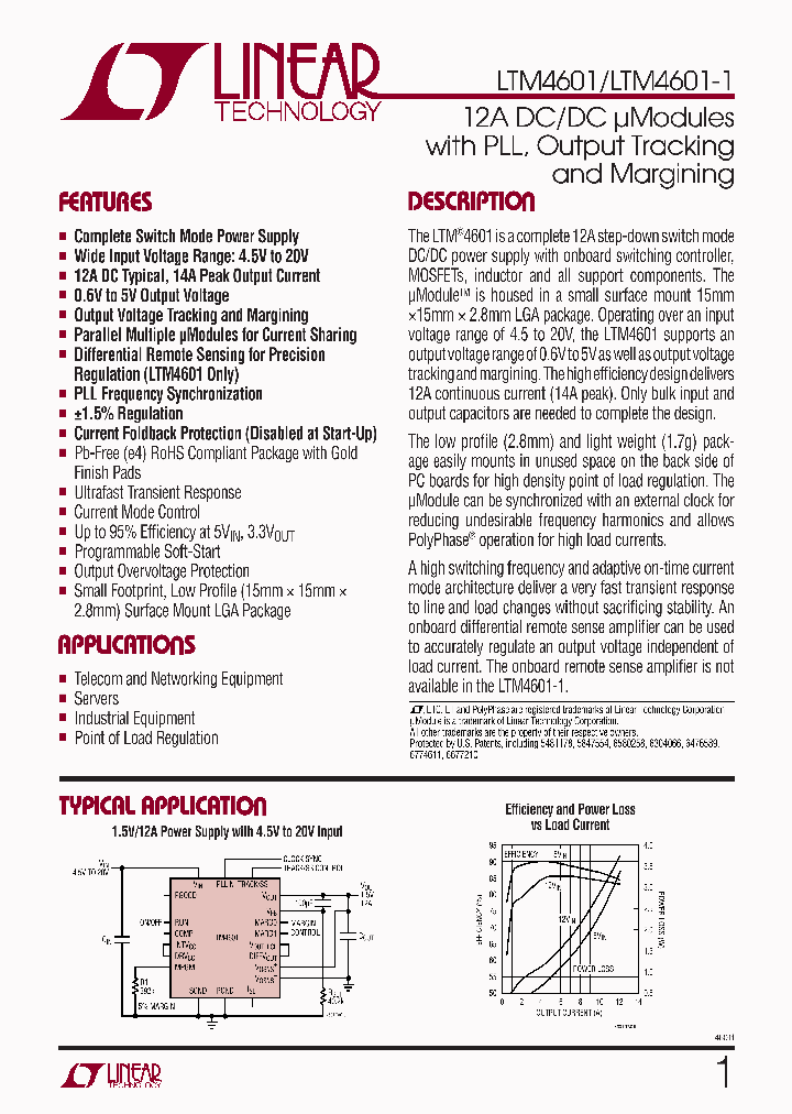 LTM4601IV-1-PBF_4310387.PDF Datasheet
