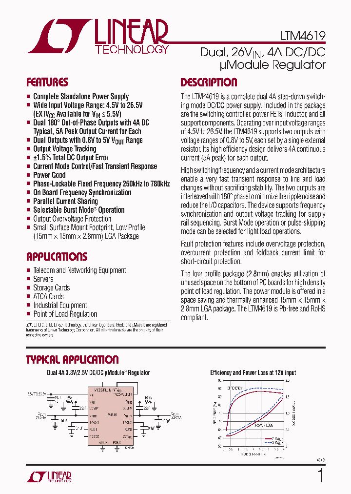 LTM4619_4464621.PDF Datasheet