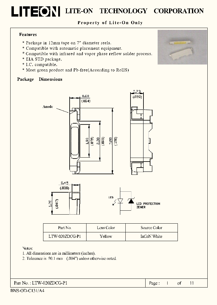 LTW-020ZDCG-P1_4539908.PDF Datasheet