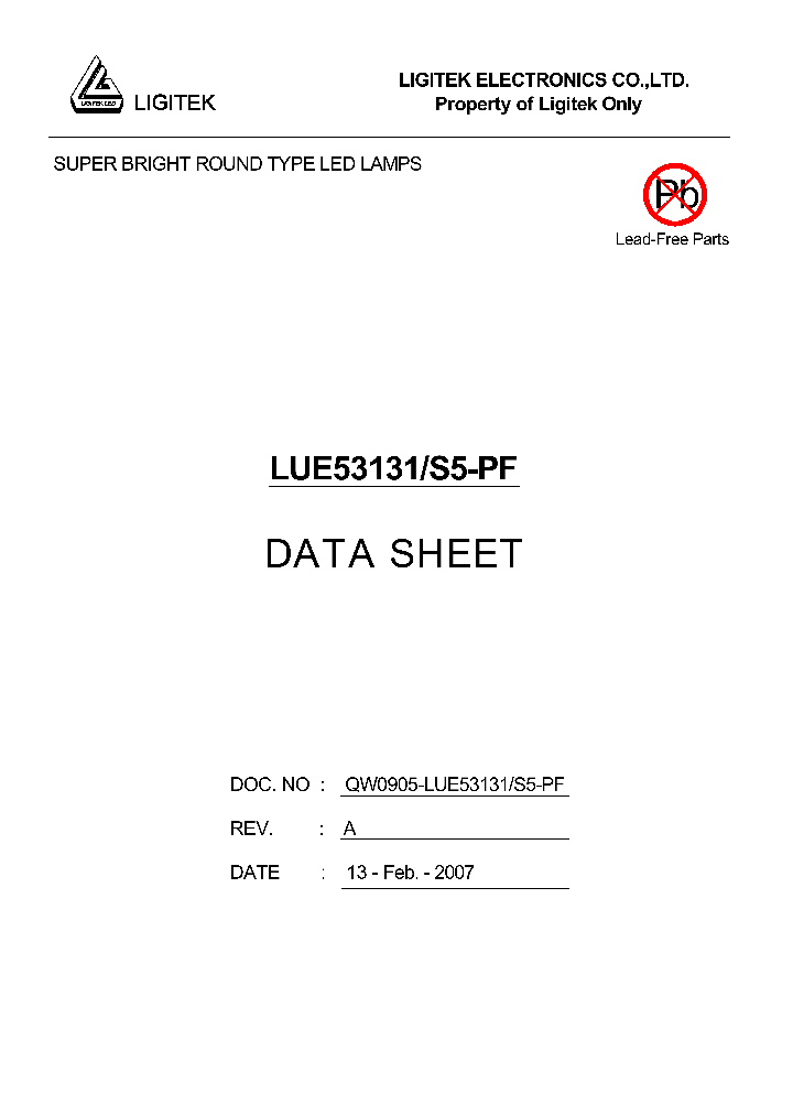 LUE53131-S5-PF_4521019.PDF Datasheet