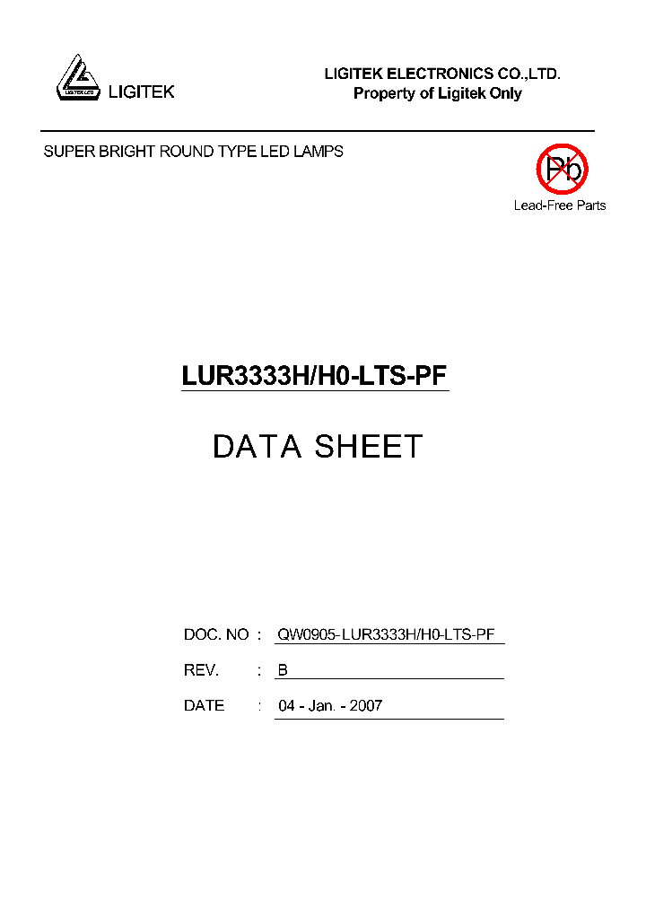 LUR3333H-H0-LTS-PF_4898550.PDF Datasheet