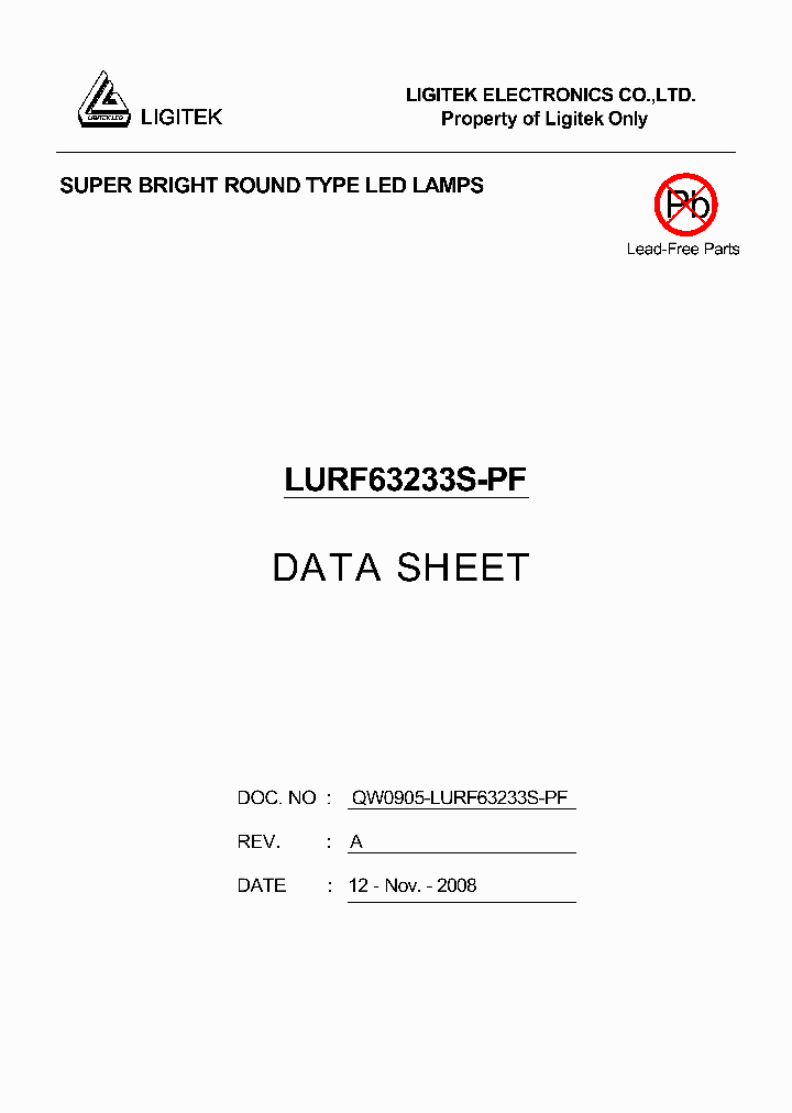 LURF63233S-PF_4528633.PDF Datasheet
