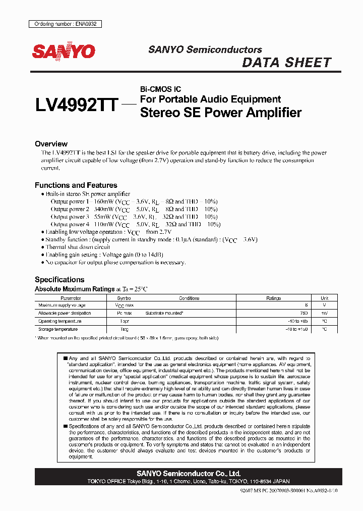 LV4992TT_4266502.PDF Datasheet