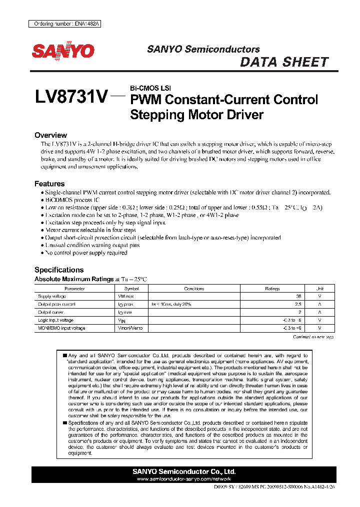 LV8731V_4531253.PDF Datasheet