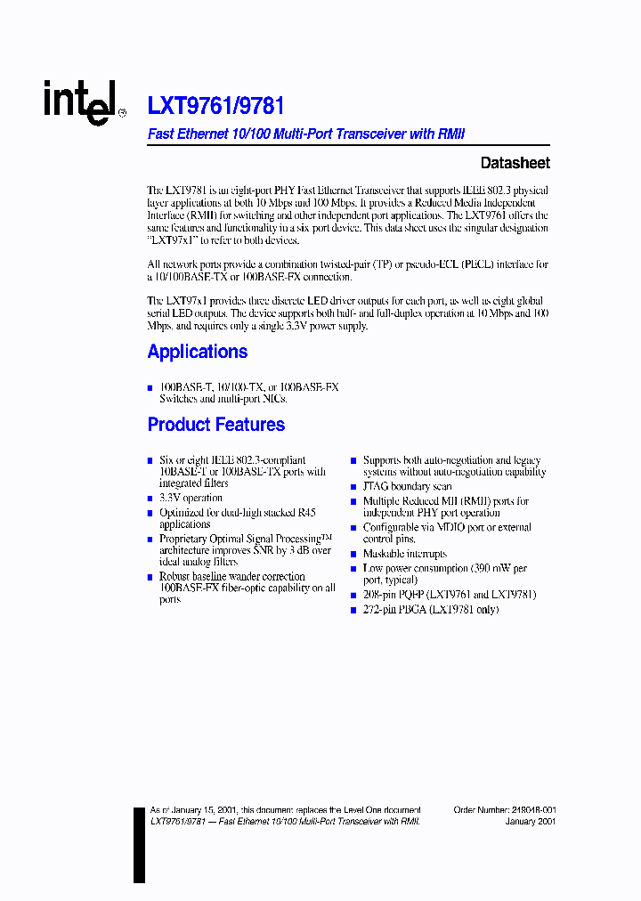 LXT9761_4167921.PDF Datasheet