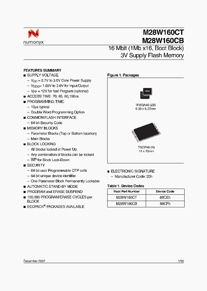 M28W160CT_4660890.PDF Datasheet