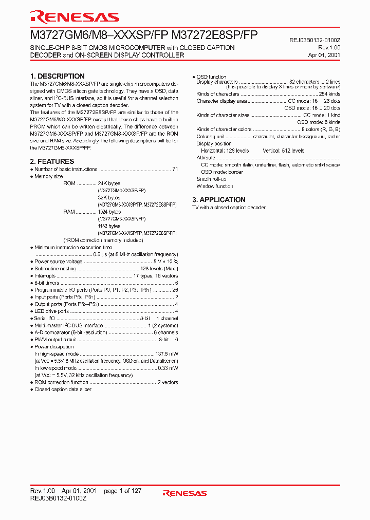 M3727GM8-XXXSP_4365350.PDF Datasheet