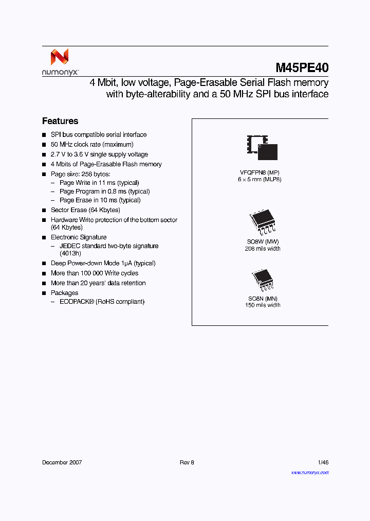 M45PE40-VMW6G_4728035.PDF Datasheet