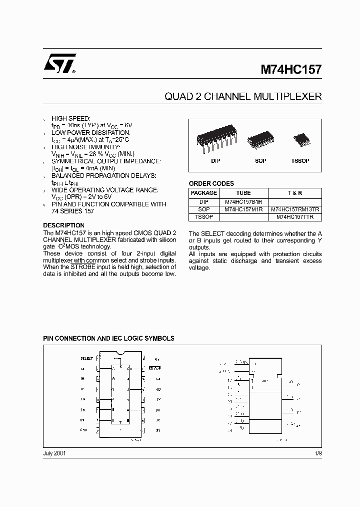 M74HC15701_4857736.PDF Datasheet