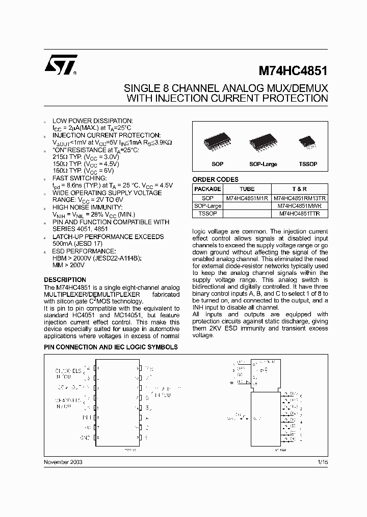 M74HC4851TTR_4912955.PDF Datasheet