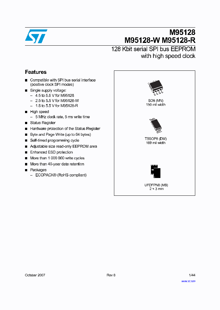 M95128-MN6PA_4517067.PDF Datasheet