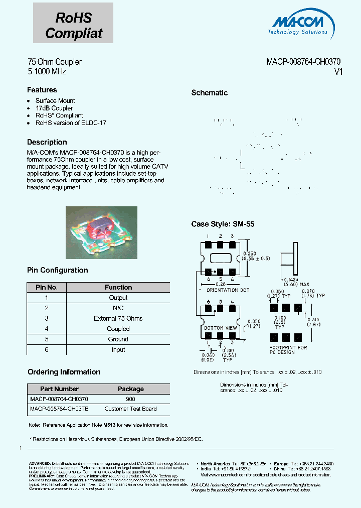 MACP-008764-CH0370_4523522.PDF Datasheet