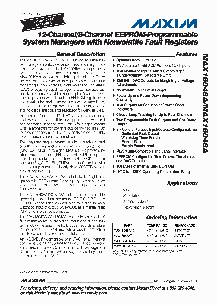 MAX16046ATN_4577966.PDF Datasheet