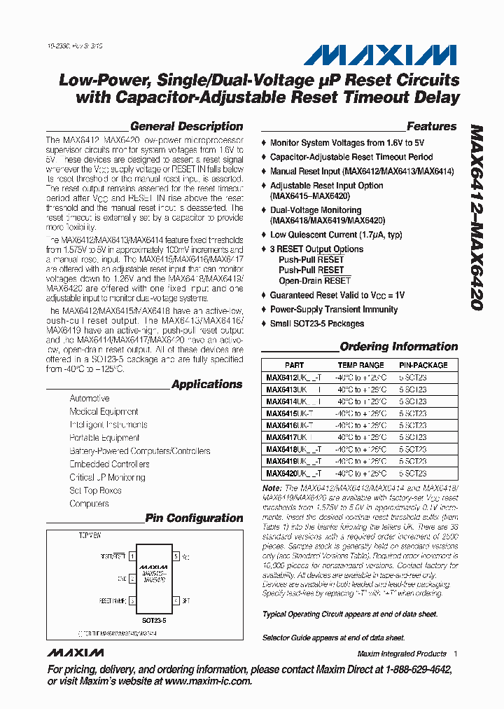 MAX6415UK-T_4671774.PDF Datasheet