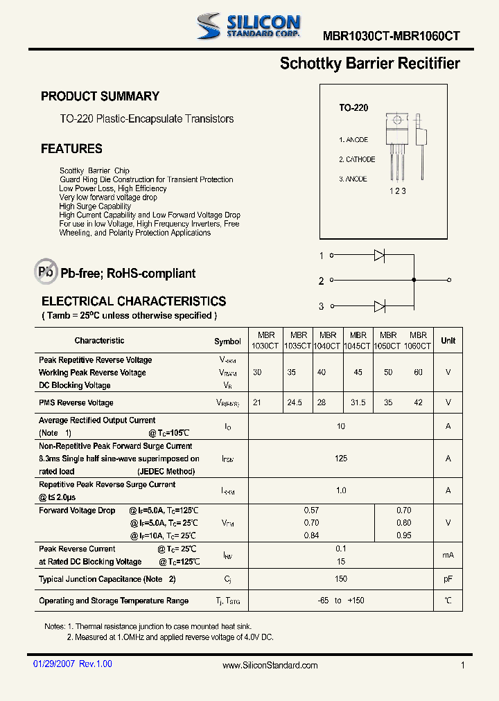 MBR1060CT_4848790.PDF Datasheet