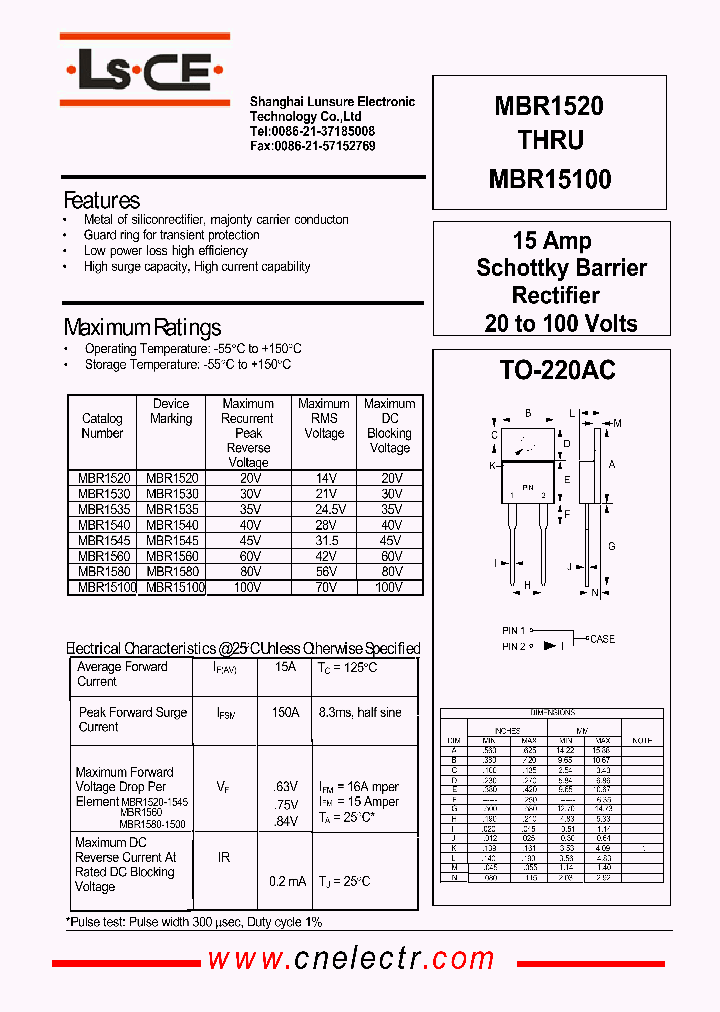 MBR1530_4563337.PDF Datasheet